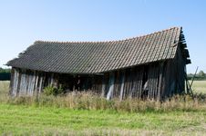 Abandoned Barn Royalty Free Stock Photography Abandoned Barn Royalty Free Stock Photography