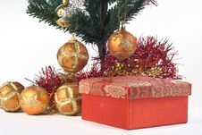 Present Under The Christmas Tree Stock Image Present Under The Christmas Tree Stock Image