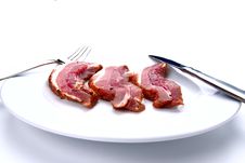 Delicious Bacon Slices Royalty Free Stock Photos