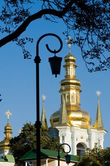 Golden Domes Royalty Free Stock Images Golden Domes Royalty Free Stock Images