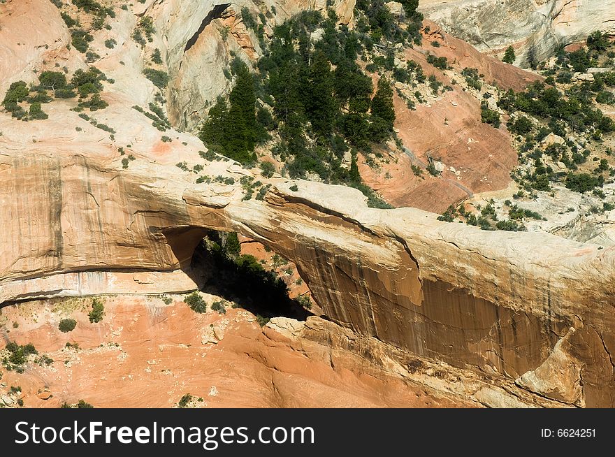 Fly by of canyonlands in utah during summer. Fly by of canyonlands in utah during summer