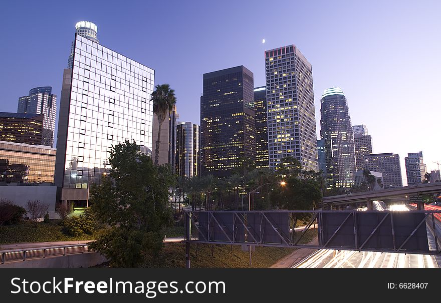 Los Angeles at night