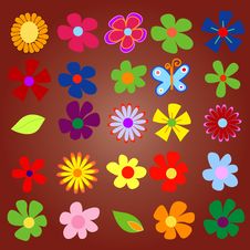 Colorful Spring Flowers Royalty Free Stock Photos Colorful Spring Flowers Royalty Free Stock Photos