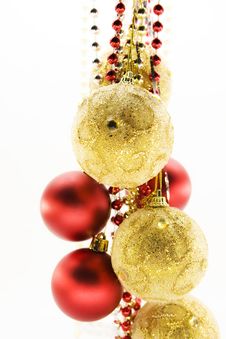 Christmas-tree Decorations Stock Image