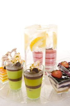 Sparkling Water And Confectionery Stock Photos Sparkling Water And Confectionery Stock Photos