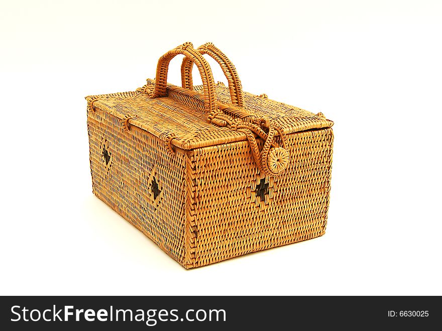 This useful souvenir is made from a rattan. This useful souvenir is made from a rattan.