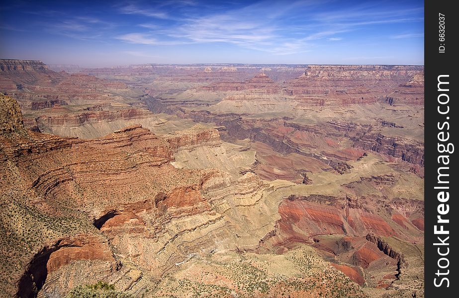 View of Grand Canyon from the South rim