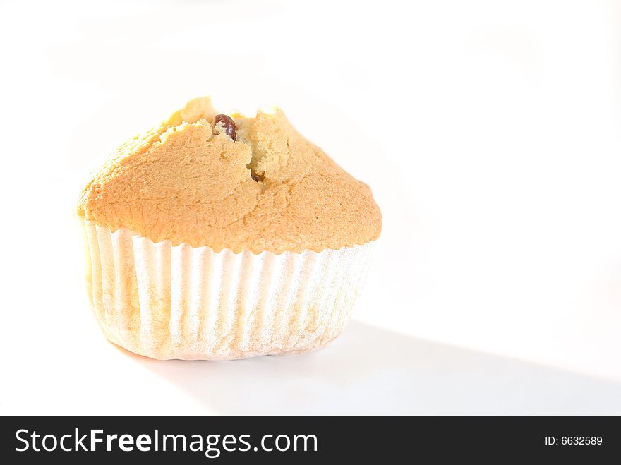 Photograph of muffin bread in morning