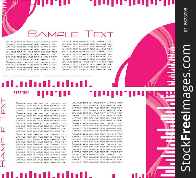 High Quality Template Abstract Vector