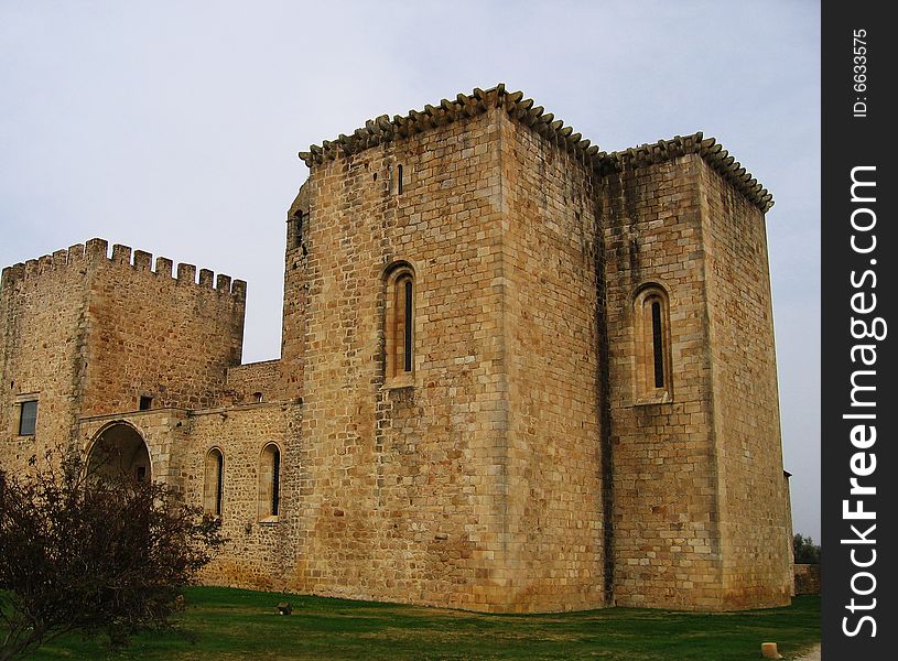 Castle crato alentejo portugal with hotel inside