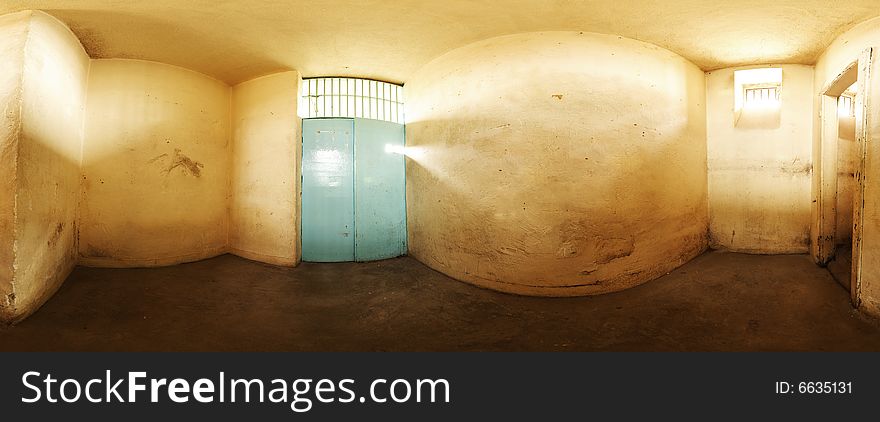 Prison panoramic view