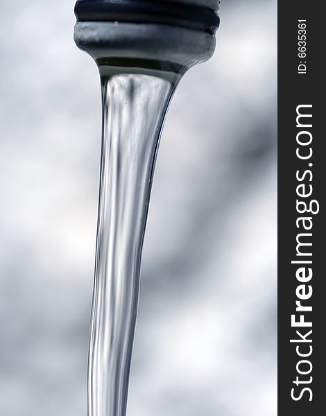 Color image - fresh water faucet