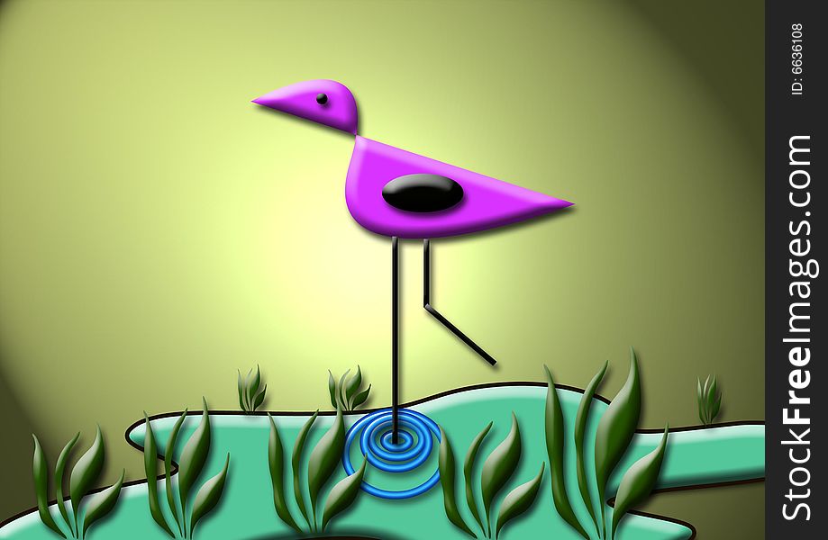 Computer bird  2