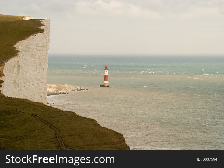 Beachy Head From The Cliff Top