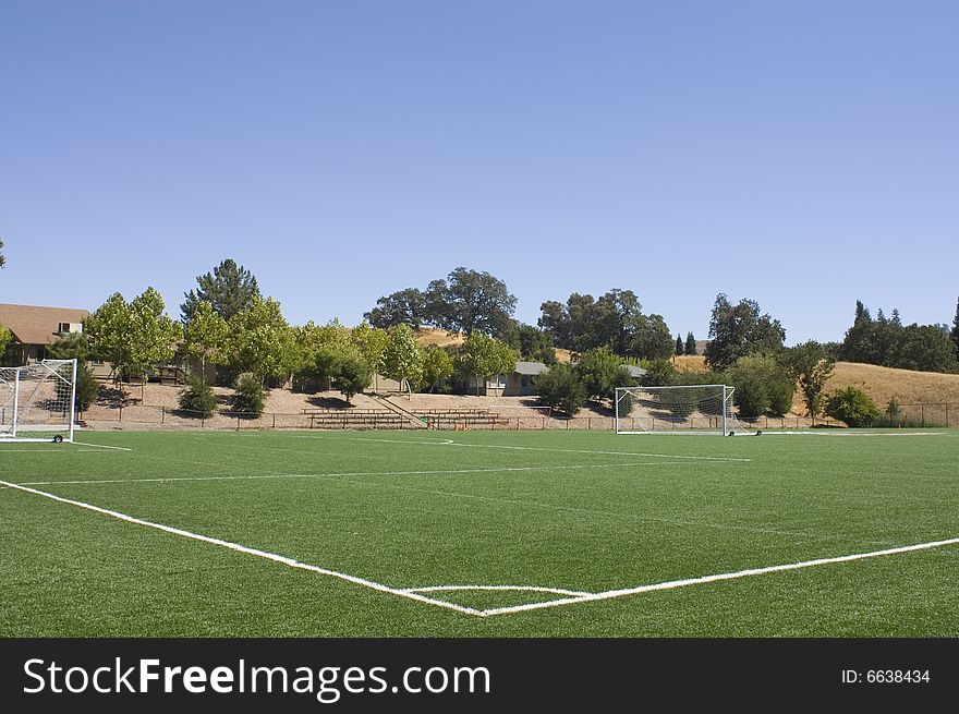 Soccer Field Corner