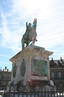 Statue In Copenhagen Stock Photography Statue In Copenhagen Stock Photography
