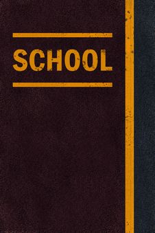 Asphalt School Caution Marking Stock Images Asphalt School Caution Marking Stock Images