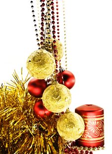 Christmas-tree Decorations Stock Photo Christmas-tree Decorations Stock Photo