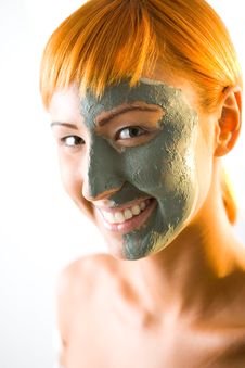 Facial Mask Royalty Free Stock Photography Facial Mask Royalty Free Stock Photography