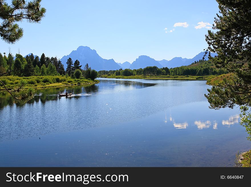 The Oxbow Bend Turnout in Grand Teton