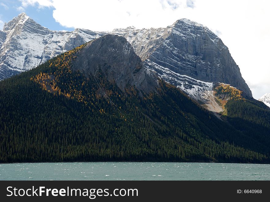 Upper Lake at Kananaskis Country Alberta Canada