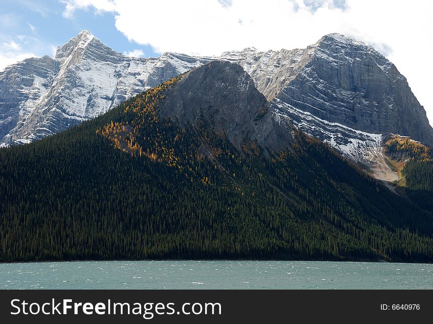 Upper Lake at Kananaskis Country Alberta Canada