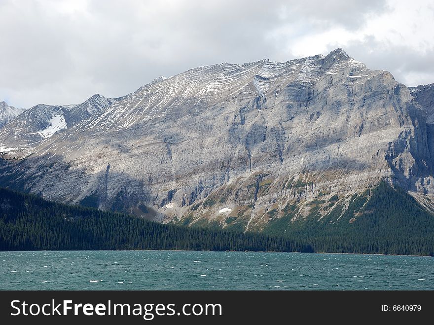 Upper Lake at Kananaskis Country Alberta Canada