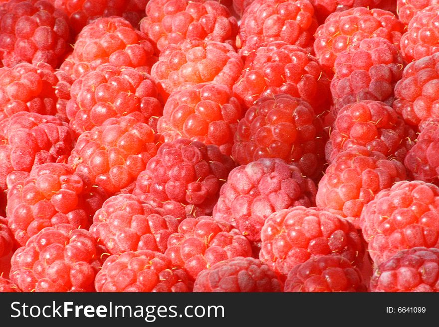 Close up of the juicy raspberry for the background. Close up of the juicy raspberry for the background.