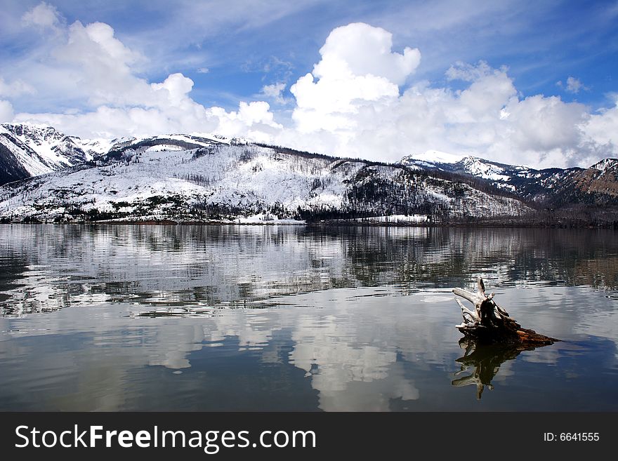 Jackson lake in Grand Teton national park, 200605, . Jackson lake in Grand Teton national park, 200605,