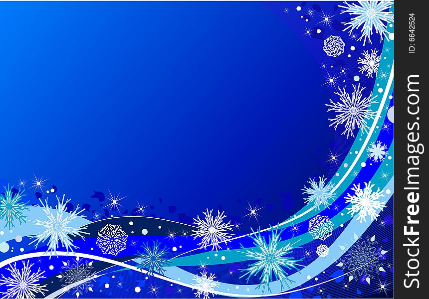 Abstract Christmas background, vector illustration