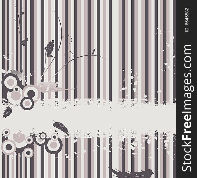 Vector abstract striped backdrop