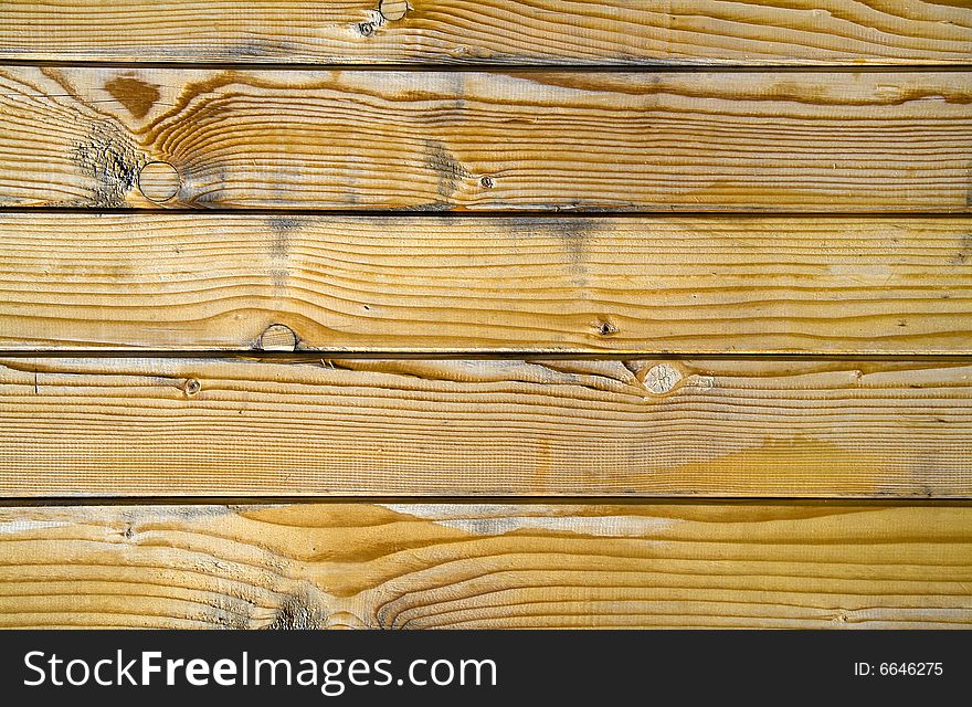 Texture - old wooden boards brown color