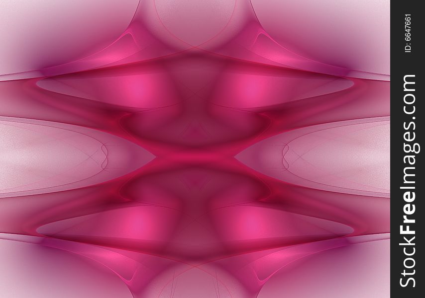 Pink abstract background fractal illustration