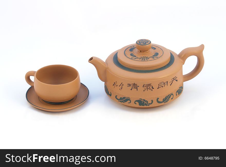 Traditional chinese tea service