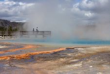 Closely Look At The Geyser Royalty Free Stock Photography