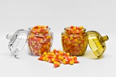 Candy Corn In Jar Royalty Free Stock Photo Candy Corn In Jar Royalty Free Stock Photo