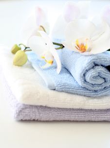 Towels Close Up Royalty Free Stock Photography