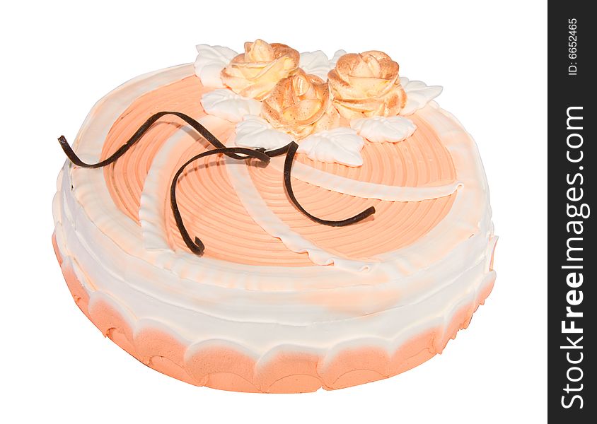 Cake gift (Objects with Clipping Paths)