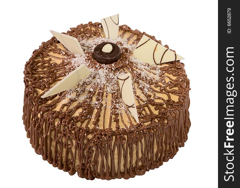 Cake honey (Objects with Clipping Paths). Cake honey (Objects with Clipping Paths)