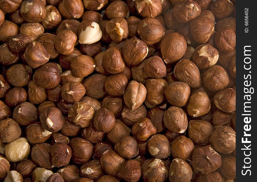 Hazelnut Background