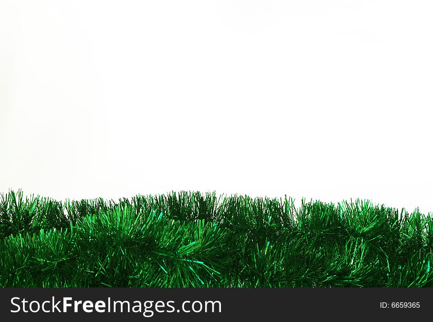 Christmas Decoration On White Background