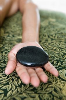 Warm Stone Therapy Stock Photography Warm Stone Therapy Stock Photography