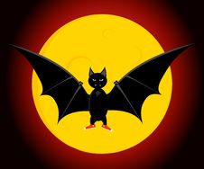 The Bat Royalty Free Stock Photography The Bat Royalty Free Stock Photography