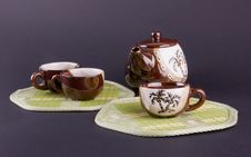 Teapot And Cups Stock Images Teapot And Cups Stock Images