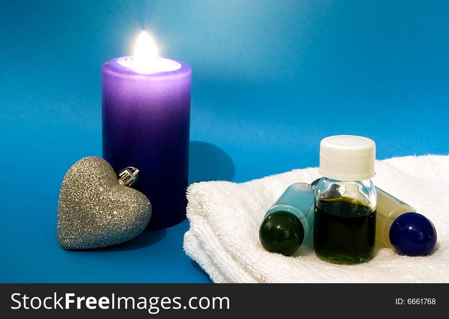 A Aromatherapy With Candle Light