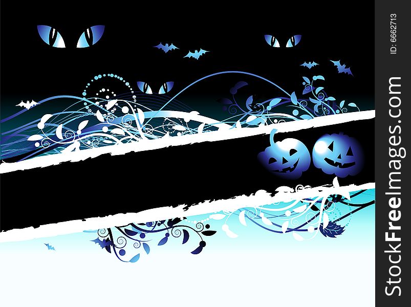 Halloween night background