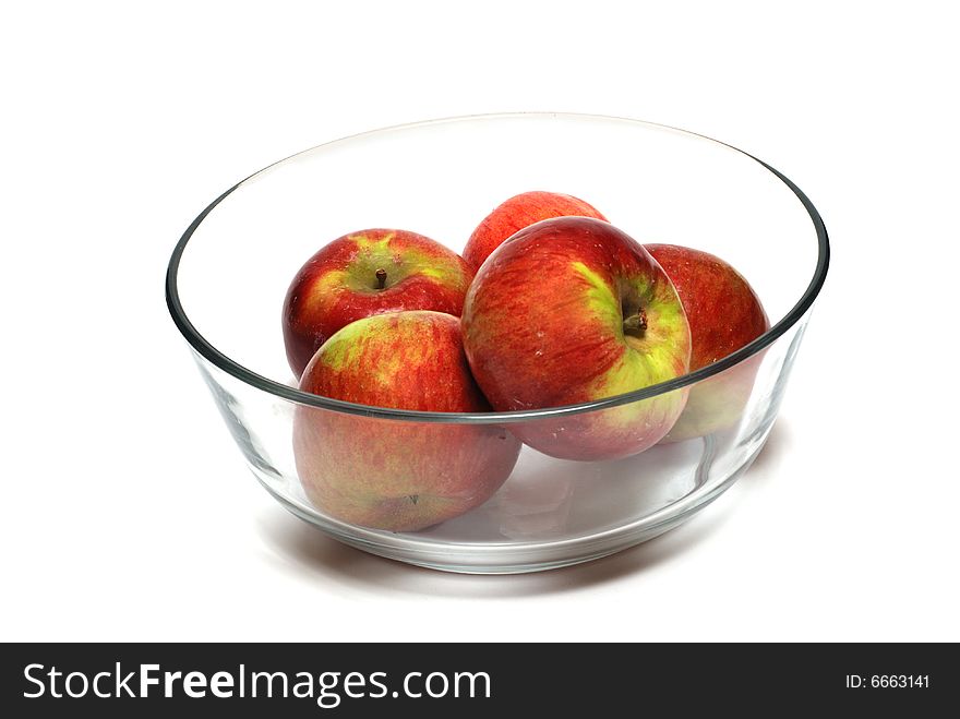 A picture of several fresh apples - red and green. A picture of several fresh apples - red and green