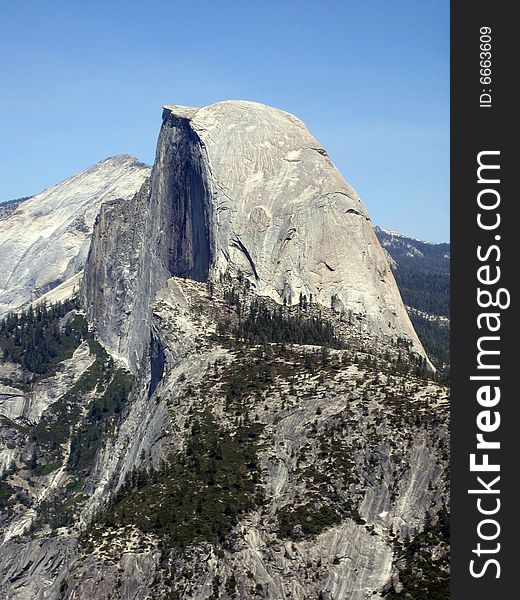 Half Dome at Yosemite National Park, California. Half Dome at Yosemite National Park, California.