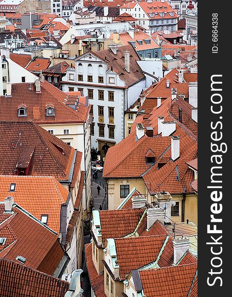 Roofs Of Prague