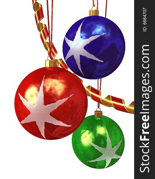 Christmas Balls And Ornaments